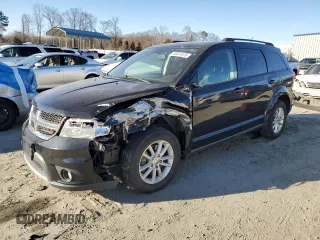 2013 Dodge Journey SXT with VIN 3C4PDDBG2DT579179, listed as a Copart auction lot 46443415 with 180,456 mi miles and Salvage Title. Bid and sale history available at DreamBid. Image 1.