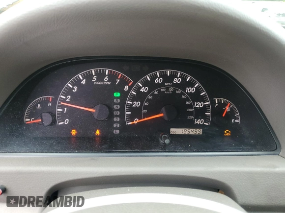2006 Toyota Camry LE z VIN 4T1BF32K06U621520, wystawiony jako Copart lot #54069555 z przebiegiem 195 499 mil mil oraz Szkoda całkowita • Salvage title. Historia ofert i sprzedaży dostępna na DreamBid. Obrazek 9.