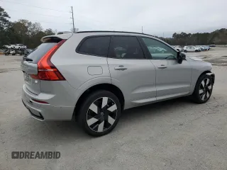 2024 Volvo XC60 Recharge Plug-In Hybrid Plus Dark Theme with VIN YV4H60DL6R1744521, listed as a Copart auction lot 85763894 with 15,297 mi miles and Clean Title. Bid and sale history available at carsss.com. Image 3.