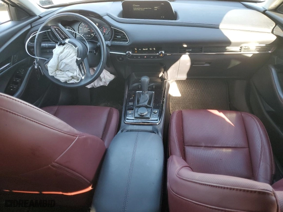 2023 Mazda CX-30 2.5 S Carbon Edition with VIN 3MVDMBCM3PM572198, listed as a Copart auction lot 45477945 with 22,829 mi miles and Salvage Title. Bid and sale history available at carsss.com. Image 8.