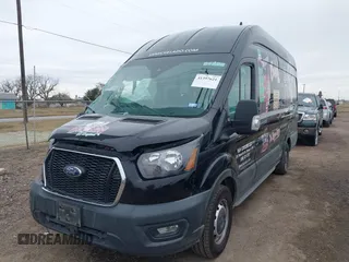 2023 Ford Transit Cargo with VIN 1FTBR3XG9PKA31930, listed as a IAAI auction lot 41397621 with 62,874 mi miles and . Bid and sale history available at DreamBid. Image 18.