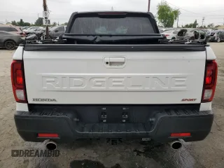2024 Honda Ridgeline Sport с VIN 5FPYK3F1XRB008840, выставлен на аукционе Copart как лот 58843185 с пробегом 23 266 миль миль и Списание • Salvage title. История ставок и продаж доступна на DreamBid. Изображение 6.