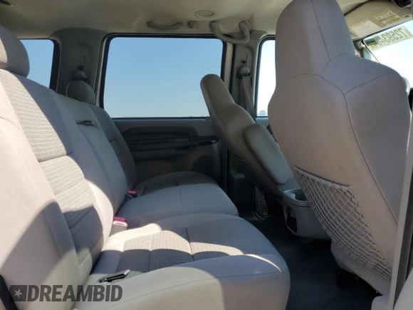 2005 Ford Excursion Special Serv z VIN 1FMNU40L05EB61756, wystawiony jako Copart lot #72593484 z przebiegiem 89 126 mil mil oraz Szkoda całkowita • Salvage title. Historia ofert i sprzedaży dostępna na DreamBid. Obrazek 11.