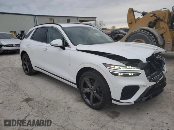 2025 Genesis GV70 Sport с VIN 5NMMCDTC4SH026416, выставлен на аукционе Copart как лот 86396114 с пробегом 1 623 миль миль и Списание • Salvage title. История ставок и продаж доступна на DreamBid. Изображение 4.