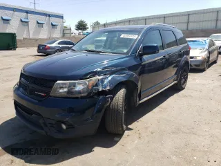 2015 Dodge Journey Crossroad with VIN 3C4PDCGB8FT728155, listed as a Copart auction lot 60084535 with 145,774 mi miles and Salvage title. Bid and sale history available at DreamBid. Image 1.