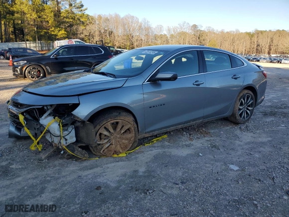 2024 Chevrolet Malibu RS with VIN 1G1ZG5ST6RF140208, listed as a Copart auction lot 45510295 with 30,896 mi miles and Salvage Title. Bid and sale history available at carsss.com. Image 1.