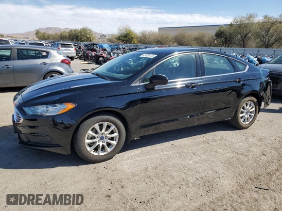 2017 Ford Fusion S with VIN 3FA6P0G79HR368204, listed as a Copart auction lot 49282175 with 75,931 mi miles and Salvage Title. Bid and sale history available at DreamBid. Image 1.