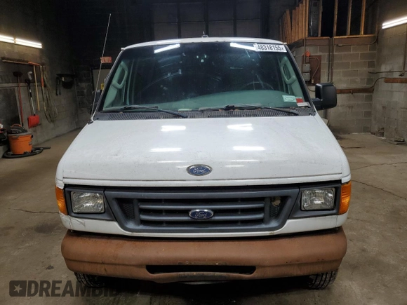 2005 Ford Econoline Cargo with VIN 1FTSE34S15HB03573, listed as a Copart auction lot 48318155 with 214,768 mi miles and Clean Title. Bid and sale history available at DreamBid. Image 5.