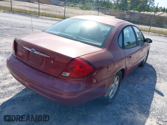 2003 Ford Taurus SES Standard with VIN 1FAFP55203G189473, listed as a IAAI auction lot 42013813 with 99,769 mi miles. Bid and sale history available at carsss.com. Image 4.