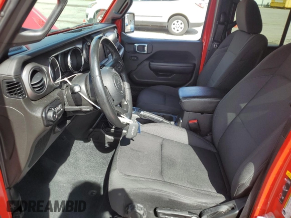 2021 Jeep Wrangler Unlimited Sport S z VIN 1C4HJXDG9MW866184, wystawiony jako Copart lot #61152125 z przebiegiem 37 215 mil mil oraz Szkoda całkowita • Salvage title. Historia ofert i sprzedaży dostępna na DreamBid. Obrazek 7.