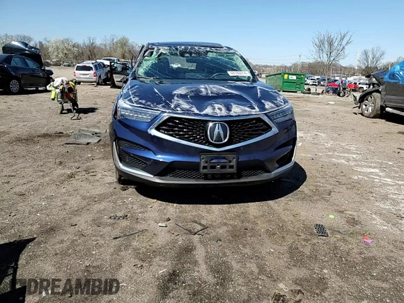 2019 Acura RDX with VIN 5J8TC1H31KL021466, listed as a Copart auction lot 48180014 with 76,479 mi miles. Bid and sale history available at carsss.com. Image 12.