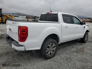 2020 Ford Ranger XL with VIN 1FTER4EH6LLA30222, listed as a Copart auction lot 44763165 with 55,345 mi miles and Salvage Title. Bid and sale history available at carsss.com. Image 3.