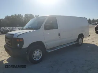 2012 Ford Econoline Cargo Commercial with VIN 1FTNS2EW4CDA57517, listed as a Copart auction lot 53795085 with 205,638 mi miles and Clean Title. Bid and sale history available at carsss.com. Image 1.
