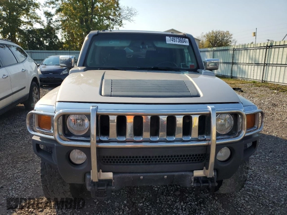 2006 Hummer H3 with VIN 5GTDN136168118571, listed as a Copart auction lot 74973604 with 324,885 mi miles and Clean Title. Bid and sale history available at carsss.com. Image 5.