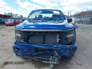 2024 Ford F-150 STX with VIN 1FTEW2LPXRFA56269, listed as a IAAI auction lot 41894302 with 12,941 mi miles and . Bid and sale history available at carsss.com. Image 13.