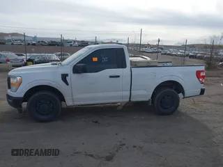 2022 Ford F-150 XL with VIN 1FTMF1CB8NKE34567, listed as a IAAI auction lot 41540725 with 44,784 mi miles. Bid and sale history available at carsss.com. Image 14.