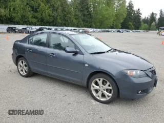 2008 Mazda Mazda3 i Touring Value with VIN JM1BK32F481174942, listed as a Copart auction lot 54401615 with 272,741 mi miles and Salvage Title. Bid and sale history available at carsss.com. Image 4.