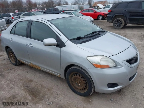 2010 Toyota Yaris with VIN JTDBT4K3XA4063583, listed as a IAAI auction lot 41943972 with 170,729 mi miles. Bid and sale history available at carsss.com. Image 1.