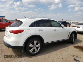 2009 Infiniti FX with VIN JNRAS18W09M151312, listed as a Copart auction lot 71401194 with 72,583 mi miles and Clean Title. Bid and sale history available at DreamBid. Image 3.