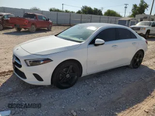 2019 Mercedes-Benz A 220 with VIN WDD3G4EB6KW021421, listed as a Copart auction lot 55458715 with 72,118 mi miles and Salvage title. Bid and sale history available at DreamBid. Image 1.