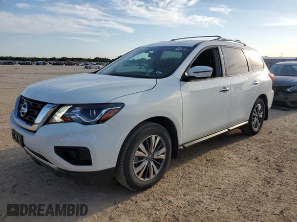 2020 Nissan Pathfinder S with VIN 5N1DR2AN6LC642024, listed as a Copart auction lot 52359035 with 52,252 mi miles and Clean title. Bid and sale history available at DreamBid. Image 1.