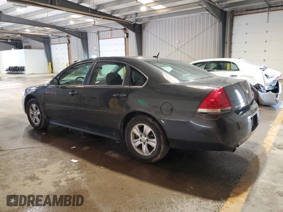 2015 Chevrolet Impala LS with VIN 2G1WA5E35F1136279, listed as a Copart auction lot 57097715 with 46,792 mi miles and Salvage title. Bid and sale history available at DreamBid. Image 2.