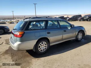 2001 Subaru Legacy Wagon Outback w/RB Equip with VIN 4S3BH665517617068, listed as a Copart auction lot 43575485 with 146,592 mi miles and Salvage Title. Bid and sale history available at carsss.com. Image 3.