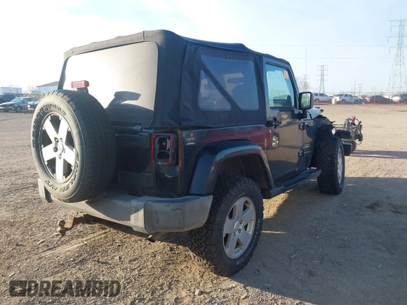 2007 Jeep Wrangler Sahara with VIN 1J4FA54167L204991, listed as a IAAI auction lot 42098918 with 236,845 mi miles and . Bid and sale history available at DreamBid. Image 4.
