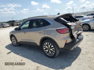 2020 Ford Escape Titanium Hybrid with VIN 1FMCU0DZXLUA07024, listed as a Copart auction lot 61547795 with 36,965 mi miles and Salvage title. Bid and sale history available at DreamBid. Image 2.