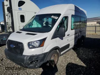 2022 Ford Transit with VIN 1FBAX9XG3NKA00629, listed as a Copart auction lot 73732734 with 84,064 mi miles and Salvage Title. Bid and sale history available at DreamBid. Image 1.
