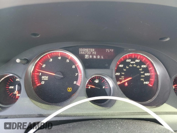 2009 GMC Acadia SLE1 with VIN 1GKEV13D59J201237, listed as a Copart auction lot 75418984 with 166,733 mi miles and Salvage Title. Bid and sale history available at carsss.com. Image 9.