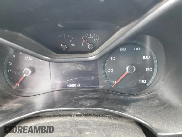 2018 Chevrolet Colorado 2WD LT with VIN 1GCGSCEA2J1200417, listed as a Copart auction lot 44037245 with 108,880 mi miles and Salvage Title. Bid and sale history available at DreamBid. Image 9.