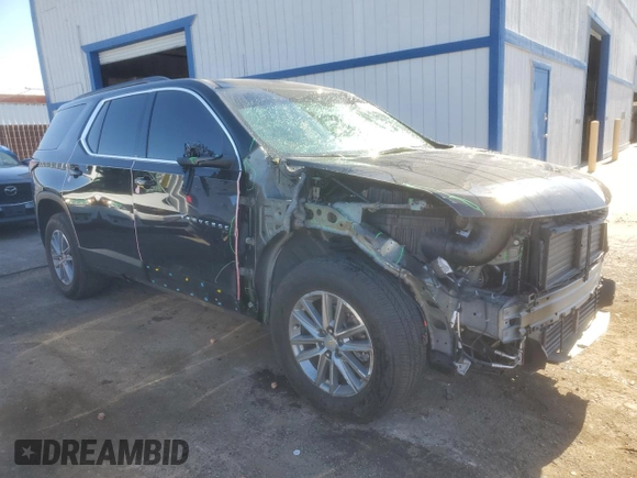2023 Chevrolet Traverse LT Cloth with VIN 1GNERGKW7PJ272577, listed as a Copart auction lot 57145305 with 7,190 mi miles and Salvage title. Bid and sale history available at DreamBid. Image 4.