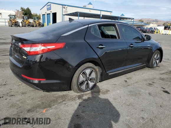 2013 Kia Optima LX with VIN KNAGM4AD8D5040926, listed as a Copart auction lot 81627634 with 190,652 mi miles and Salvage Title. Bid and sale history available at DreamBid. Image 3.