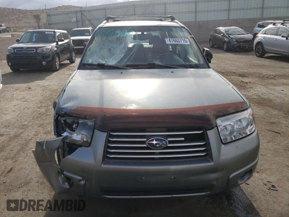 2007 Subaru Forester X L.L. Bean с VIN JF1SG67657H722180, выставлен на аукционе Copart как лот 47663715 с пробегом 286 472 миль миль и Списание • Salvage title. История ставок и продаж доступна на DreamBid. Изображение 5.
