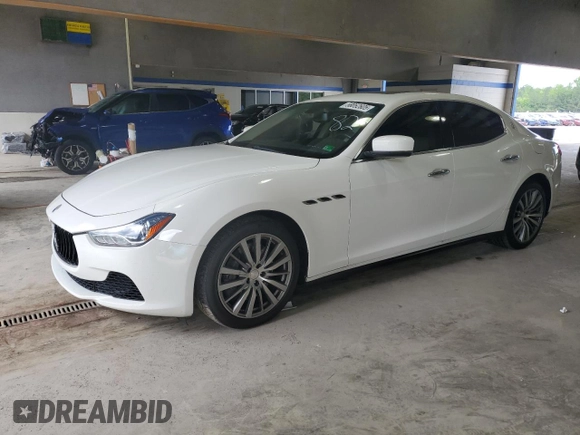 2016 Maserati Ghibli S Q4 z VIN ZAM57RTA4G1191481, wystawiony jako Copart lot #58052605 z przebiegiem 110 243 mil mil oraz Czysty tytuł • Clean title. Historia ofert i sprzedaży dostępna na DreamBid. Obrazek 1.