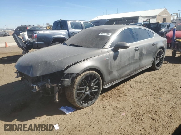 2014 Audi A7 Prestige с VIN WAU2GAFCXEN154279, выставлен на аукционе Copart как лот 50407185 с пробегом 56 351 миль миль и Списание • Salvage title. История ставок и продаж доступна на DreamBid. Изображение 1.