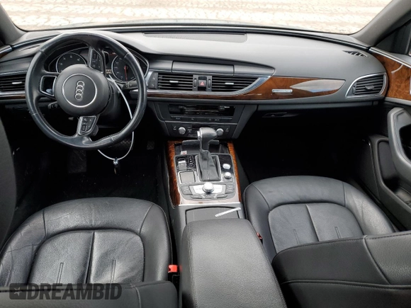 2015 Audi A6 3.0T Premium Plus with VIN WAUFGAFC4FN015316, listed as a Copart auction lot 38274453 with 99,789 mi miles. Bid and sale history available at carsss.com. Image 8.