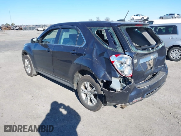2015 Chevrolet Equinox LS with VIN 2GNALAEK3F1162463, listed as a IAAI auction lot 41299412 with 39,599 mi miles and . Bid and sale history available at DreamBid. Image 3.