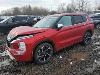 2023 Mitsubishi Outlander SEL with VIN JA4J3VA85PZ006986, listed as a Copart auction lot 50400215 with 7,531 mi miles and Salvage Title. Bid and sale history available at carsss.com. Image 1.
