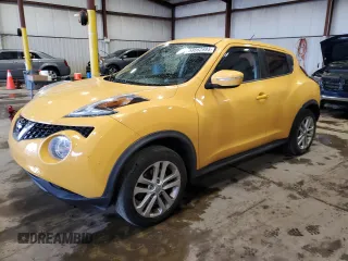 2016 Nissan Juke SL z VIN JN8AF5MV4GT659590, wystawiony jako Copart lot #58662895 z przebiegiem 102 432 mil mil oraz Szkoda całkowita • Salvage title. Historia ofert i sprzedaży dostępna na DreamBid. Obrazek 1.