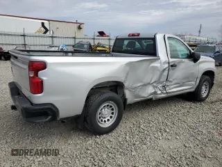 2021 Chevrolet Silverado 1500 Work Truck with VIN 3GCNWAEF1MG168996, listed as a Copart auction lot 47639315 with 62,564 mi miles and Salvage Title. Bid and sale history available at carsss.com. Image 3.