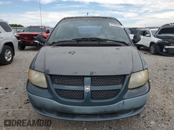 2001 Dodge Caravan SE with VIN 1B4GP25B01B239227, listed as a Copart auction lot 67699044 with 51,109 mi miles and Salvage Title. Bid and sale history available at DreamBid. Image 5.