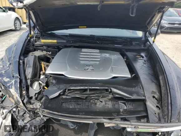2013 Lexus LS 460 z VIN JTHBL5EF1D5120309, wystawiony jako Copart lot #56937185 z przebiegiem 134 510 mil mil oraz Czysty tytuł • Clean title. Historia ofert i sprzedaży dostępna na DreamBid. Obrazek 11.