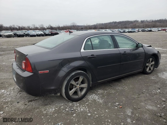 2011 Chevrolet Malibu LT w/1LT with VIN 1G1ZC5E12BF220911, listed as a Copart auction lot 45661305 with 252,679 mi miles and Salvage Title. Bid and sale history available at carsss.com. Image 3.