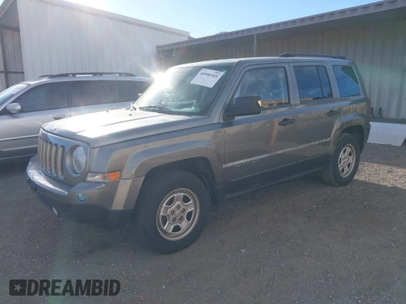 2012 Jeep Patriot Sport with VIN 1C4NJPBA4CD593442, listed as a IAAI auction lot 40906505 with 159,482 mi miles and . Bid and sale history available at DreamBid. Image 2.