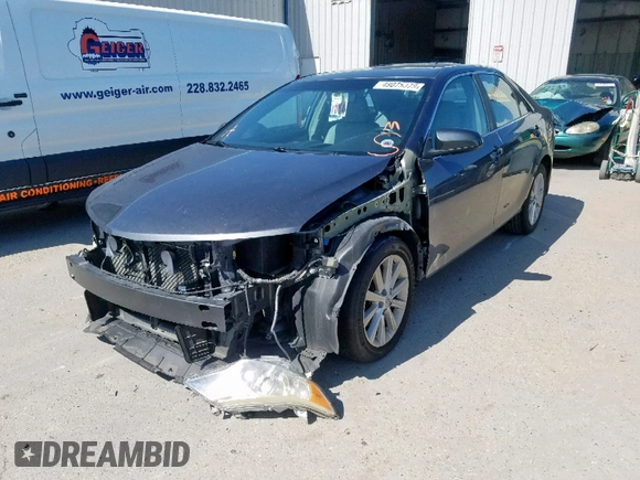 2012 Toyota Camry SE with VIN 4T1BK1FK2CU505001, listed as a Copart auction lot 50373514 with 49,434 mi miles and Salvage Title. Bid and sale history available at carsss.com. Image 2.