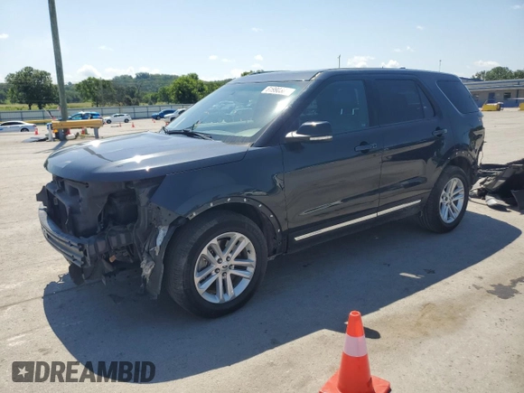 2017 Ford Explorer XLT z VIN 1FM5K7D8XHGA40965, wystawiony jako Copart lot #61990305 z przebiegiem 154 534 mil mil oraz Szkoda całkowita • Salvage title. Historia ofert i sprzedaży dostępna na DreamBid. Obrazek 1.