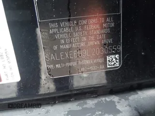 2020 Land Rover Defender X z VIN SALEXEEU9L2030559, wystawiony jako IAAI lot #42323334 z przebiegiem 41 325 mil mil oraz . Historia ofert i sprzedaży dostępna na DreamBid. Obrazek 9.