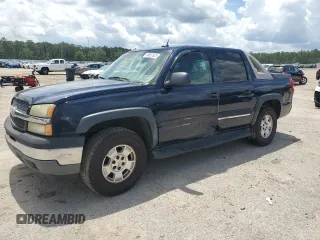 2005 Chevrolet Avalanche LT with VIN 3GNEC12Z25G247304, listed as a Copart auction lot 60857825 with 220,076 mi miles and Salvage title. Bid and sale history available at DreamBid. Image 1.